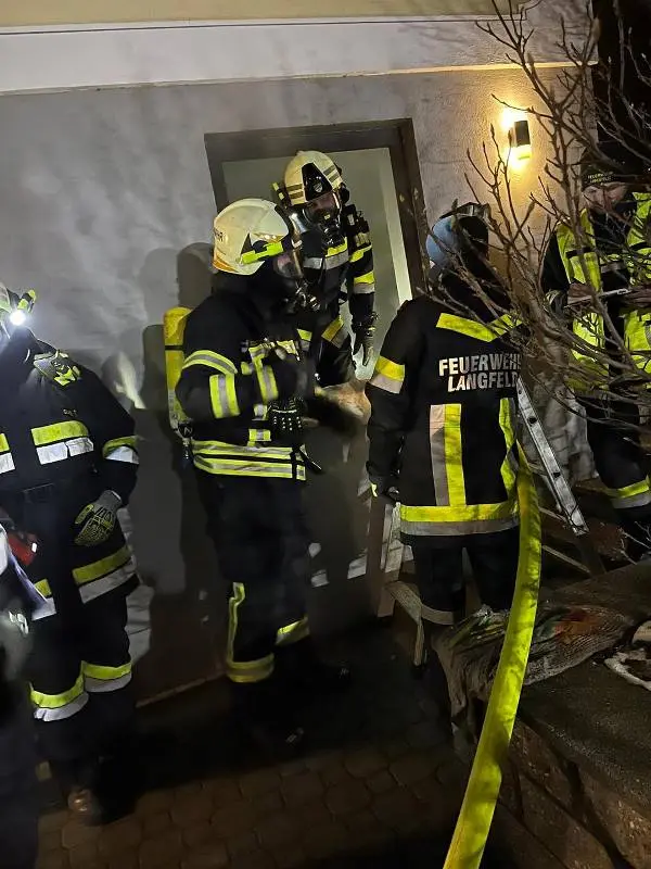 Atemschutzübung in Langfeld