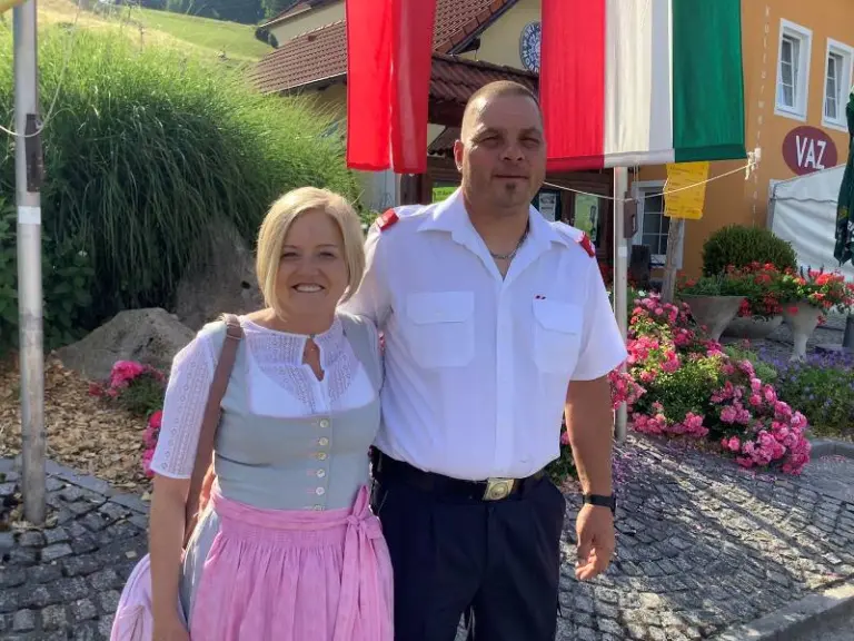 Feuerwehrfest 2023 mit Segnung der neuen Tragkraftspritze Fox 4