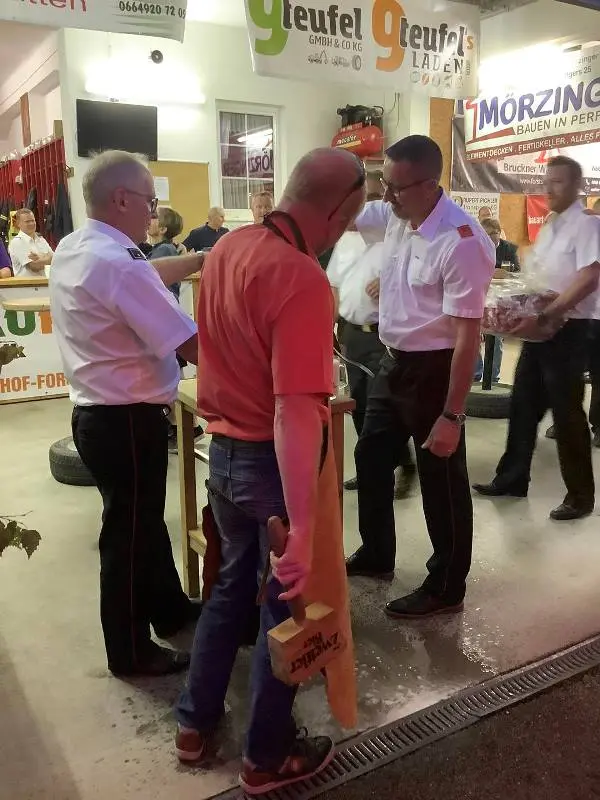 Feuerwehrfest 2023 mit Segnung der neuen Tragkraftspritze Fox 4