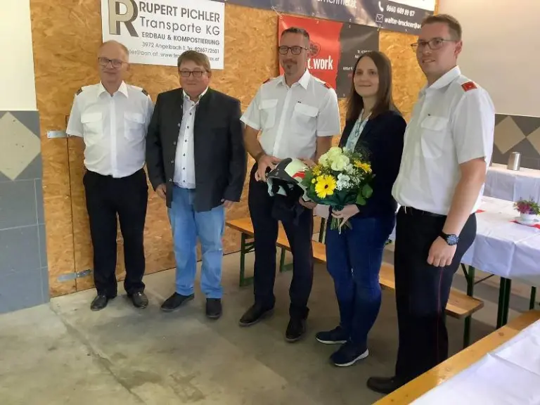 Feuerwehrfest 2023 mit Segnung der neuen Tragkraftspritze Fox 4