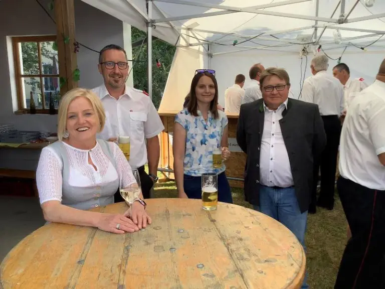 Feuerwehrfest 2023 mit Segnung der neuen Tragkraftspritze Fox 4