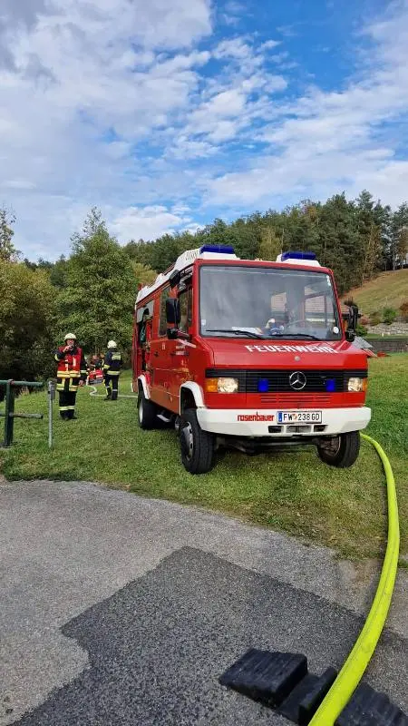 Inspektionsübung in Langfeld