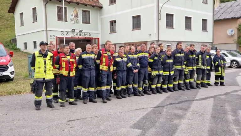 Inspektionsübung in Langfeld