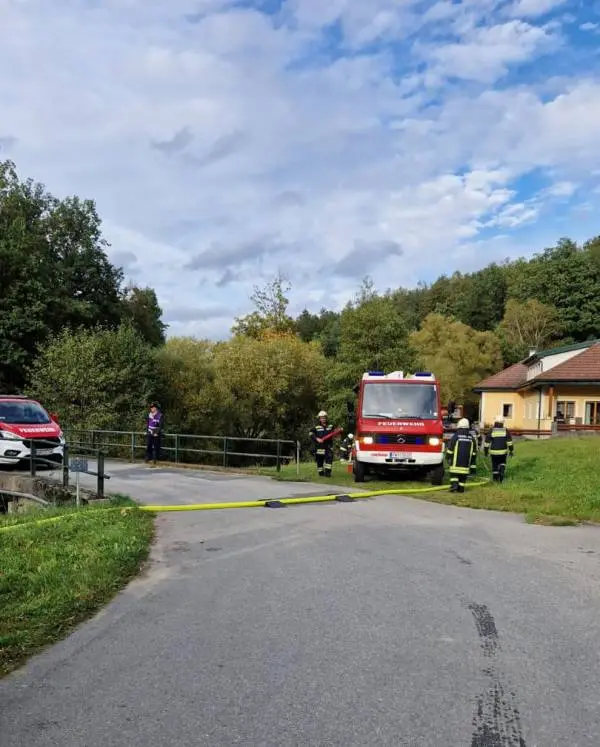 Inspektionsübung in Langfeld