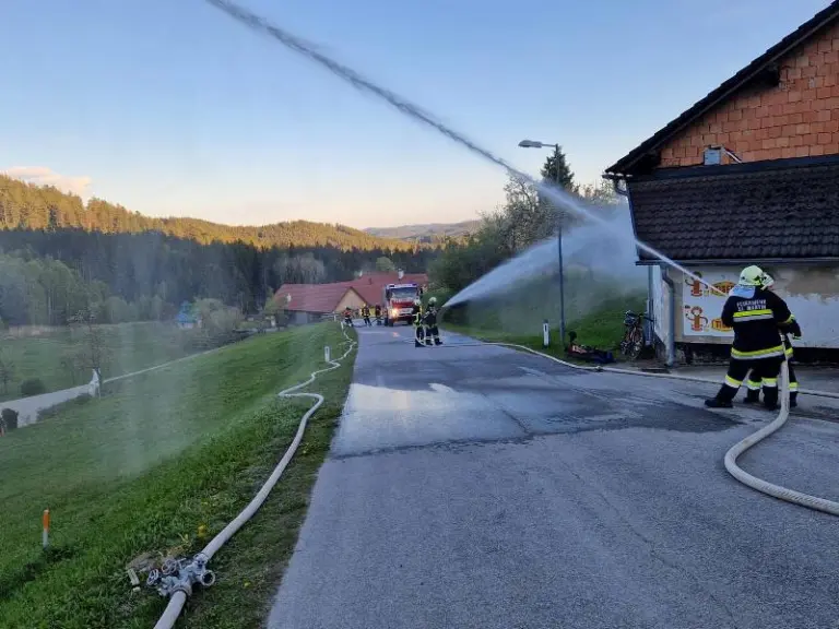Gesamtübung in Althütten