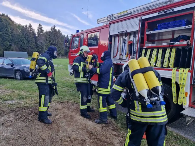 Gesamtübung in Althütten