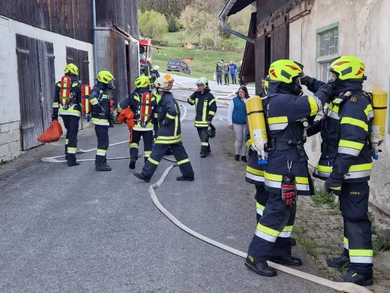 Gesamtübung in Althütten