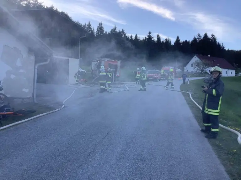 Gesamtübung in Althütten