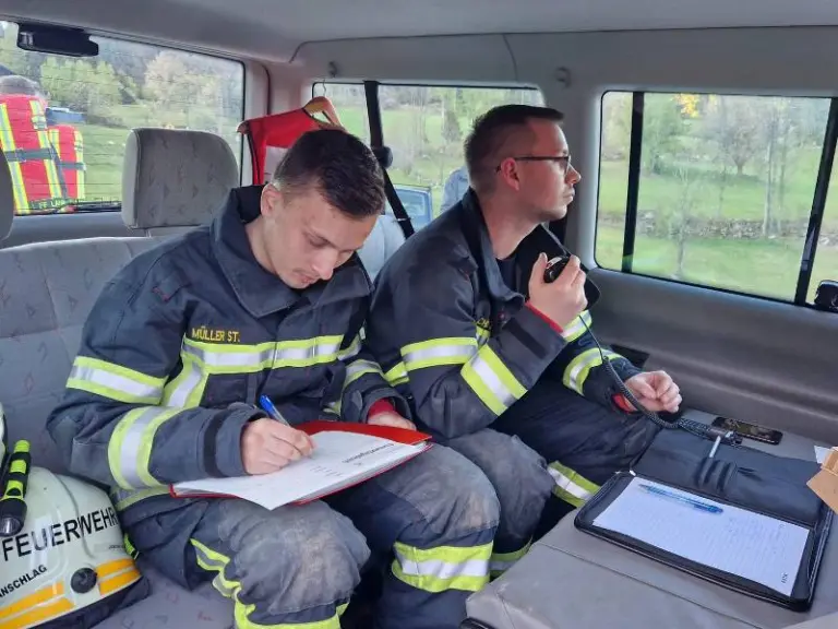 Gesamtübung in Althütten