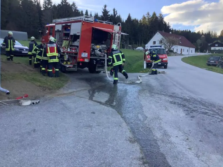 Gesamtübung in Althütten