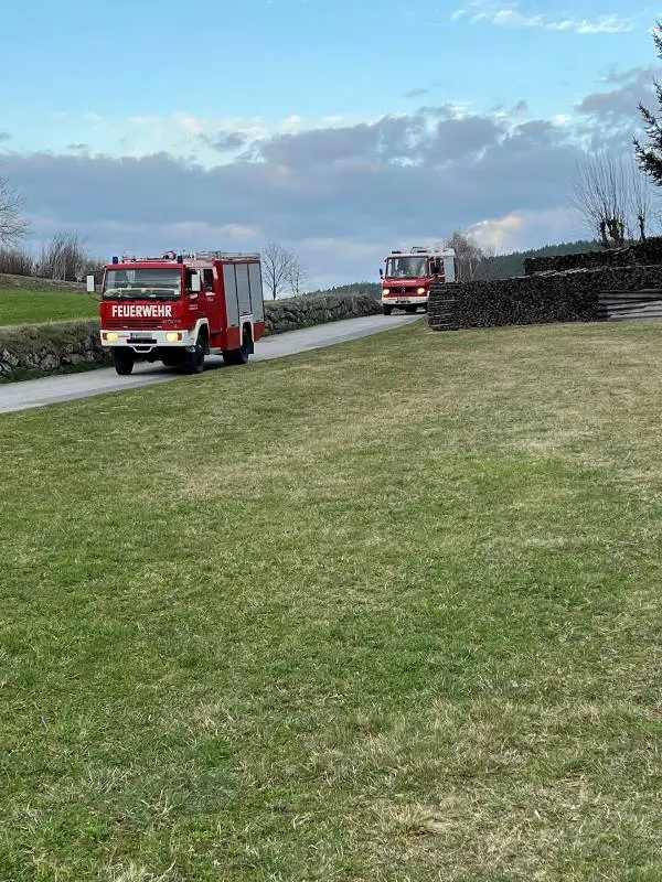 Branddienstübung Flurbrandbekämpfung